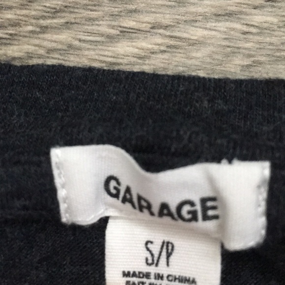 Charcoal Garage tank top - Picture 2 of 3